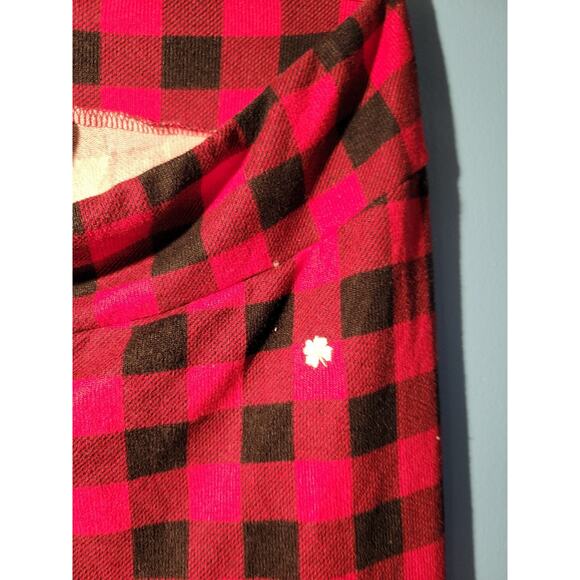 Lucky Brand Womens Red/Black Flannel Pajama Pants Size L - Picture 2 of 7